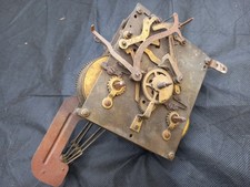 Antique HAC 2 Spring Clock Mechanism (Rare) from an old Napolian Clk