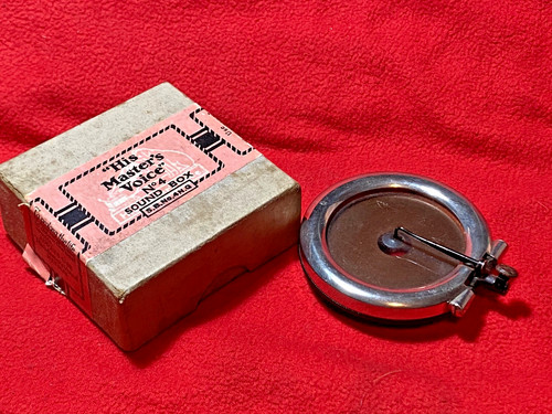 Hmv gramophone soundbox - hmv, no.4