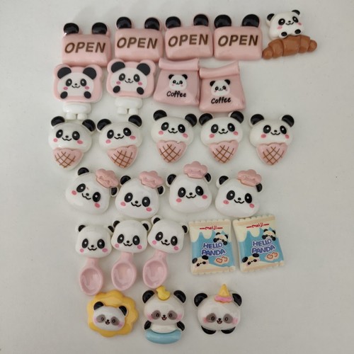 Kawaii panda small resin - panda,