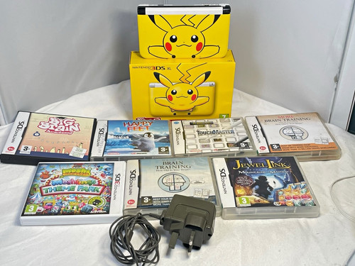 Nintendo 3ds pikachu yellow - xl,