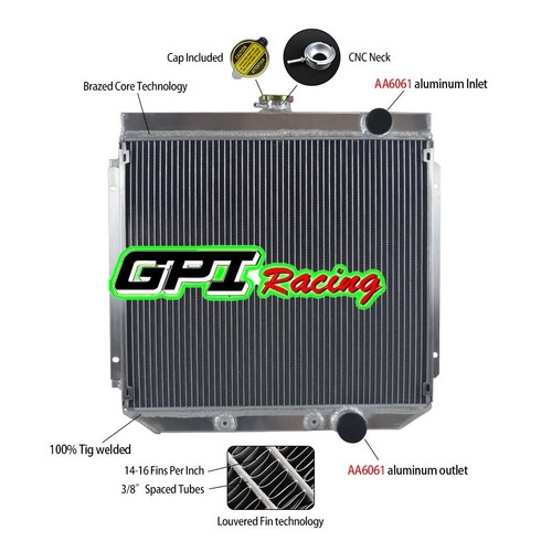 Aluminum radiator for - radiator,