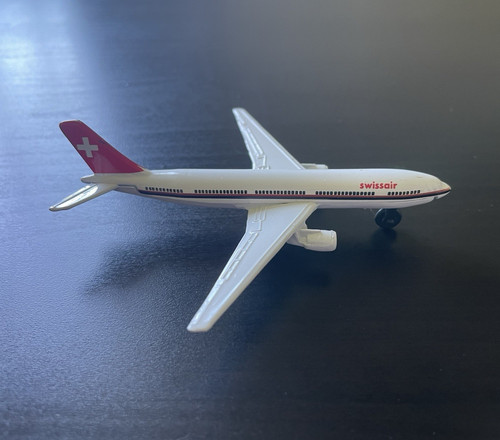 Swiss air f802 diecast - air, model