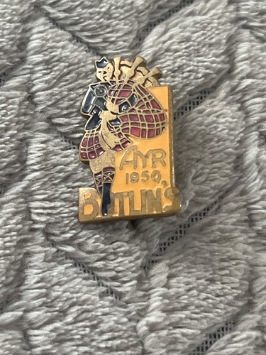 Butlins badge ayr holiday camp - butlins,