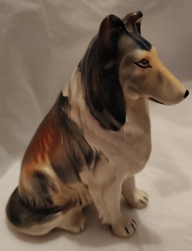 Collie dog ornament vintage - ornament,