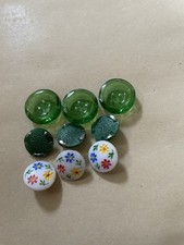 Job Lot Vintage Glass Buttons