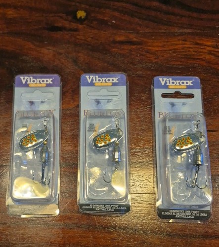 Blue fox vibrax spinners - spinners, 3