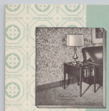 MONTGOMERY WARD Mid-Century Modern Dept Store Wallpaper, Advertising 1951