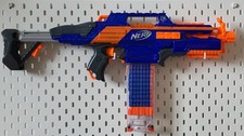Nerf N Strike Elite Rapidstrike CS-18 Blaster Dart Gun With Magazine