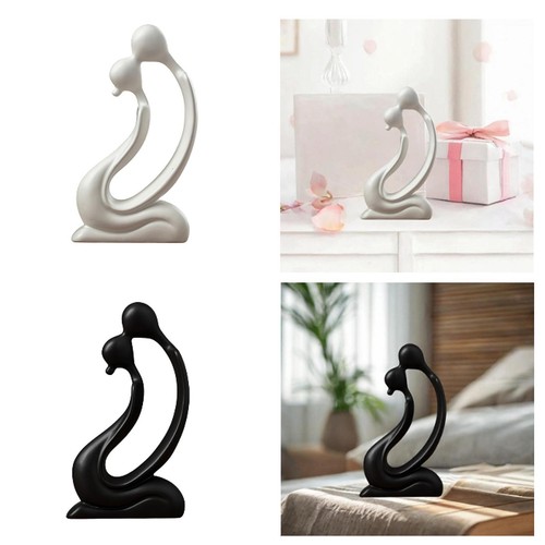 Ceramic kissing lovers - ceramic,