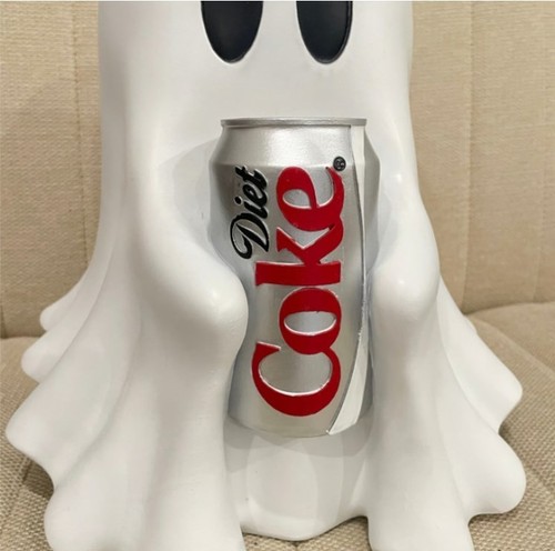 New coca cola ghost figurine - new, coca-cola