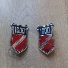 2 X GENUINE FORD CAPRI MK1 CORTINA MK3 GRANADA 1600 WING BADGES