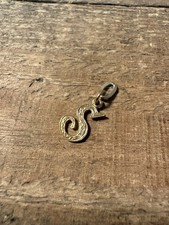 Vintage 9ct Gold Initial "S"