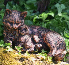 Brushed Bronze Cat with
