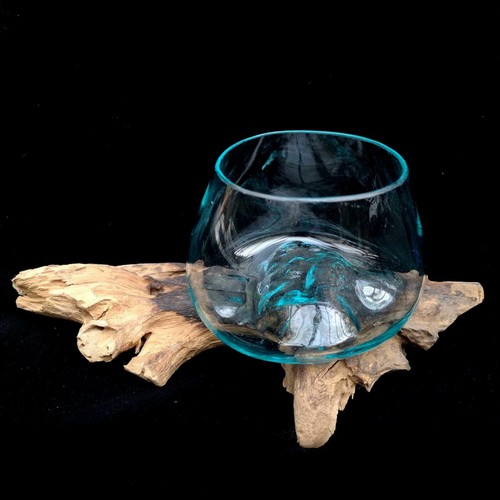 Small molten glass bowl - small,