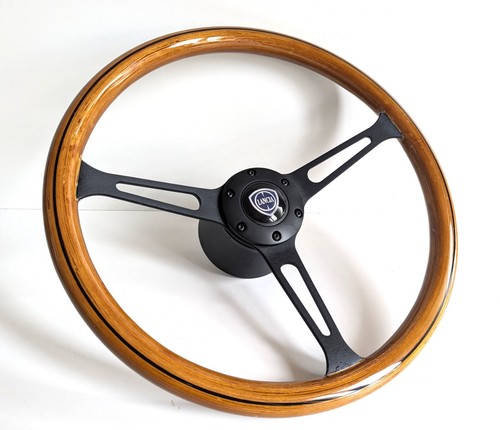 Steering wheel wood - wheel, black