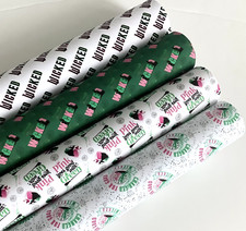 PACK OF 4 "WICKED" INSPIRED