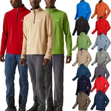 Regatta Thompson Lightweight Micro Fleece Half Zip Quick Dry Washable Jacket