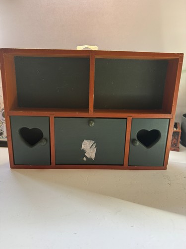 Vintage wood wooden cubby - vintage,