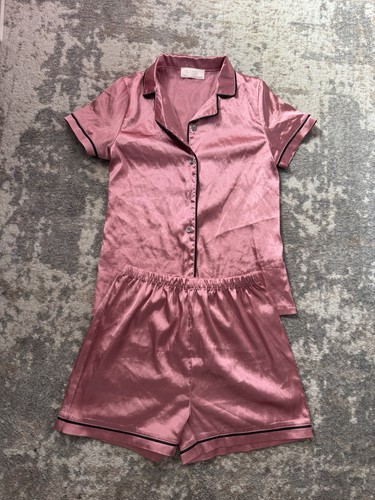 Lipsy girls satin pyjama - satin,