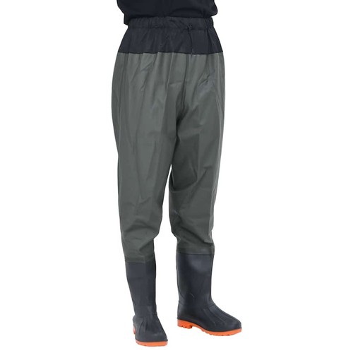 Waist waders with - waders, boots