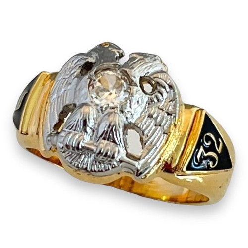 Vintage masonic ring - vintage,