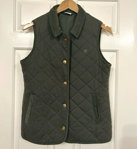 George women green quilted - green,