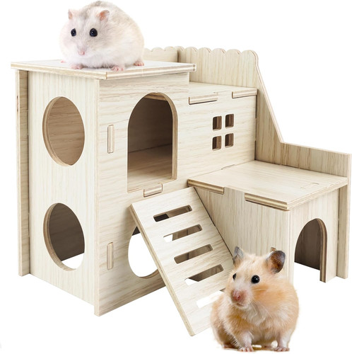 Hamster house double decker - hamster, double-decker