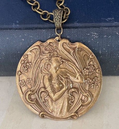 Freya necklace art nouveau - necklace,