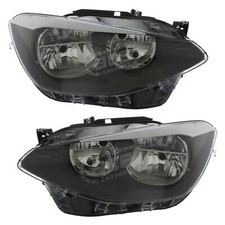 BMW 1 Series F20 & F21 2011-2015 Headlights Headlamps Halogen Pair Left & Right