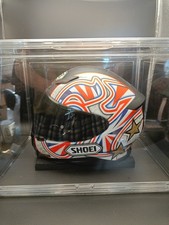 Shoei Shane Shakey Byrne Signed Replica Helmet Bsb Superbike Champion W/ No Case