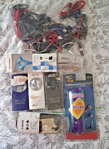 Job lot mixed headphones - job,