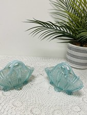 2x Antique Davidson Blue