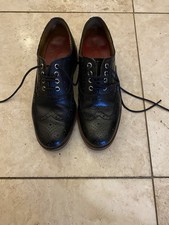 Ladies Grenson Black Leather