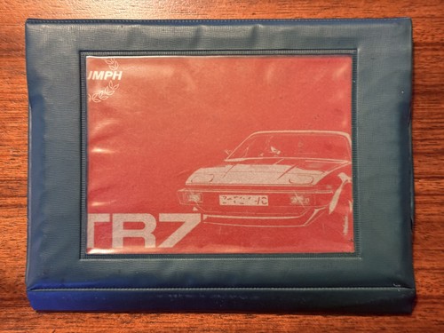 Triumph tr7 owners handbook - triumph,