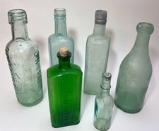 Vintage green aqua glass - green,