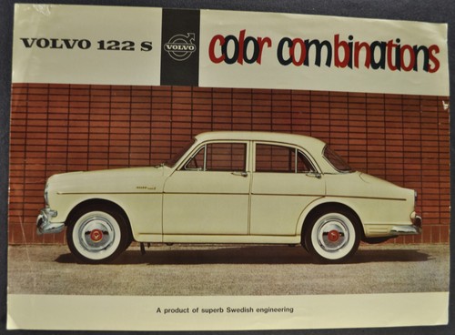1962 volvo 122s sedan color - 1962,