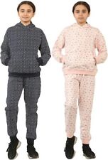 1-2PK Girls Tracksuits Set Hoodie and Jogging Bottoms Track Suits Sets for Girls