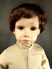 Porcelain Doll "Kelly" (663) 16"(40cm), Vintage and Rare REPRODUCTION, 1989