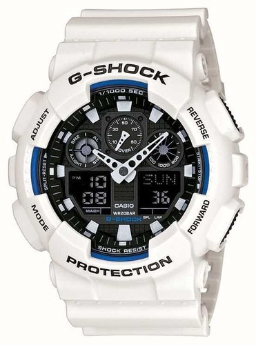 Casio shock 100b 7a - casio, white
