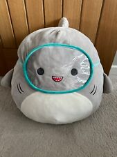 squishmallow large Gordon the shark with goggles 