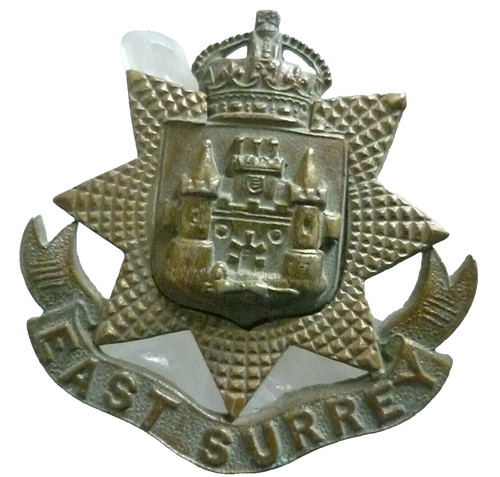 Ww1 east surrey regiment cap - east,