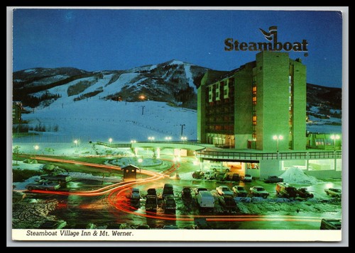 Postcard steamboat village - steamboat,