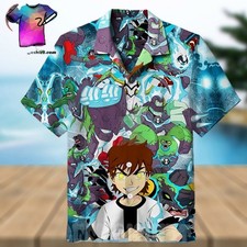 Ben 10 All Over Print Hawaiian