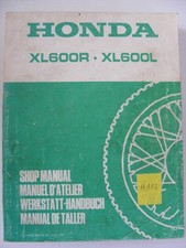 Honda XL600R / XL600L Workshop