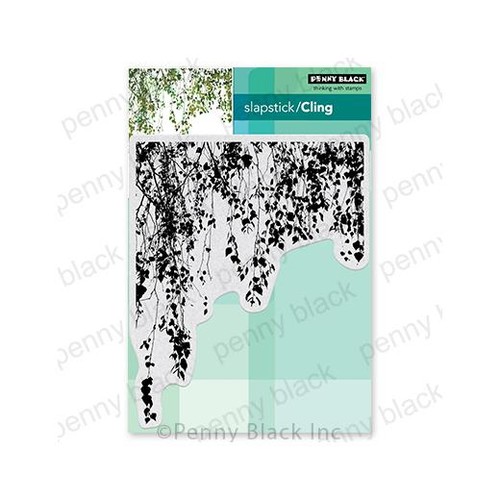 Penny black cling - penny, rubber