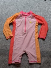 Girls Pink Colour Block Surf