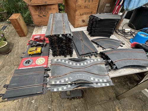 Vintage scalextric track job - track,,