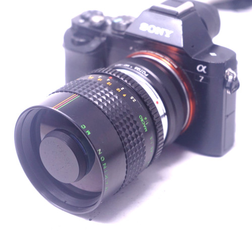 Sony mount adapted - sony,