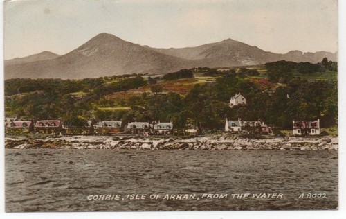 Corrie isle arran from the - isle,