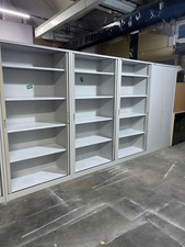 Office Tambour Cupboard with